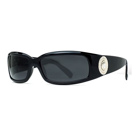 movie stars versace black silver vintage sunglasses|authentic black polarized Versace sunglasses.